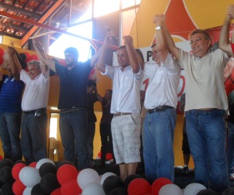 Políticos prestigiam lançamento da candidatura de Pedro Lucas Fernandes.