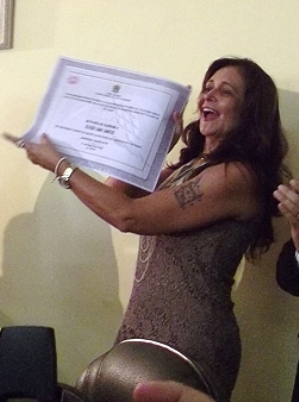 Ficha suja, Gleide Santos é diplomada pelo TRE como prefeita de Açailândia. Foto: Divulgação