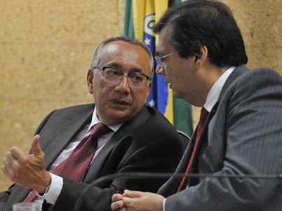 Gastão Vieira e Flávio Dino.