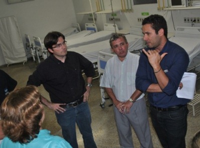Técnicos elogiaram o funcionamento do Hospital (foto: Oswaldo Ceará).