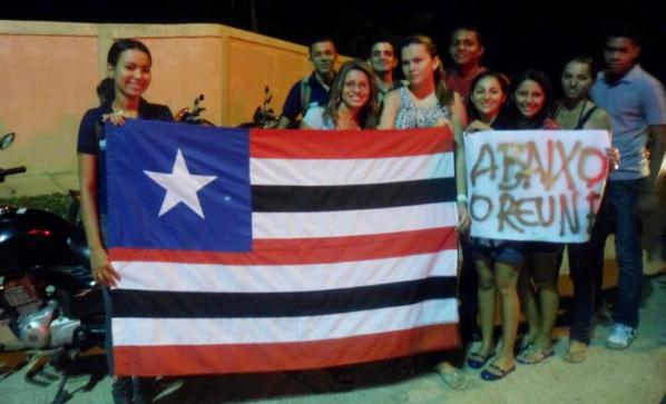 Alunos da UFMA do Campus de Bacabal.