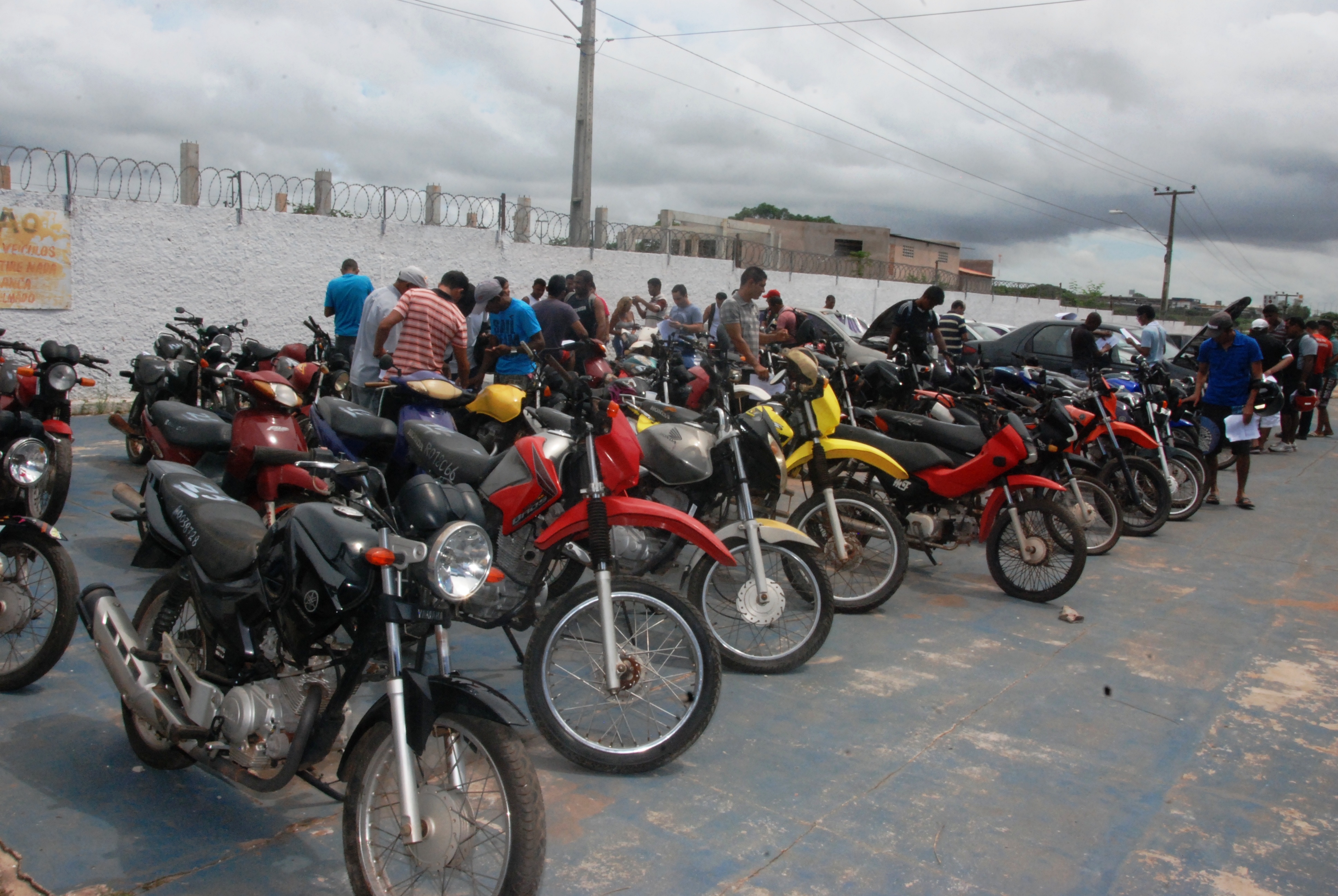 Motos em boas condições serão leiloadas pelo Detran-MA neste sábado (4).