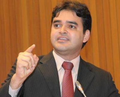 O deputado imberbe Rubens Júnior (PCdoB).