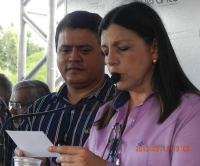 Deputado Rigo Teles ao lado de Roseana Sarney.