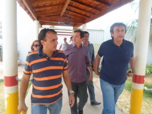 Ricardo Murad e o prefeito de São Mateus Miltinho Aragão (PSB)