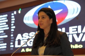 Deputada Priscylla Sá.