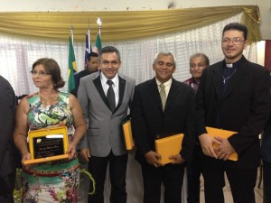 Antonio Pereira recebeiu comenda e, senador La Rocque