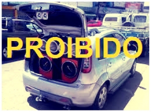 Som alto de carros fica proibido em Barão de Grajaú.