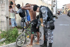 #Operação da polícia Militar no bairro da Ilhinha