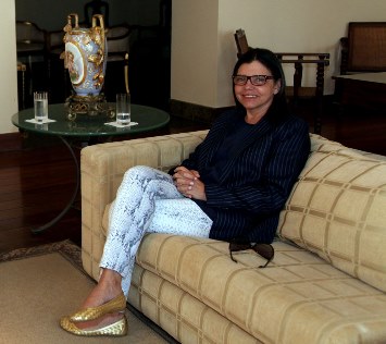 Roseana Sarney no Palácio dos Leões.