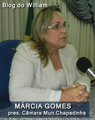Márcia de Jesus Gomes Rocha, ex-presidente.