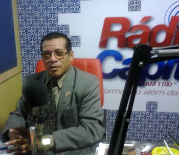 Radialista Renato Souza.