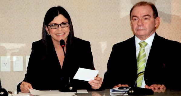 Roseana Sarney e João Abreu.