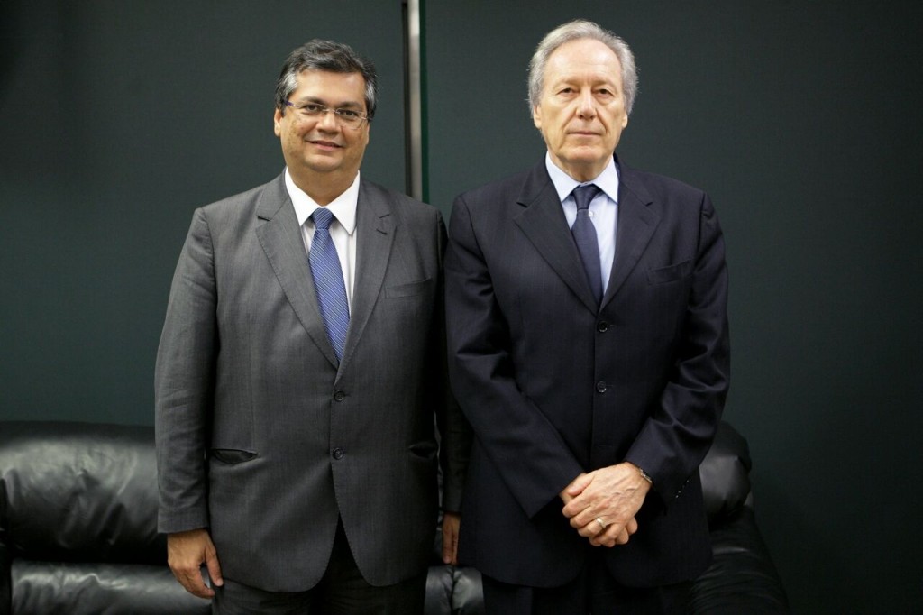 Flávio Dino e o ministro do Supremo.