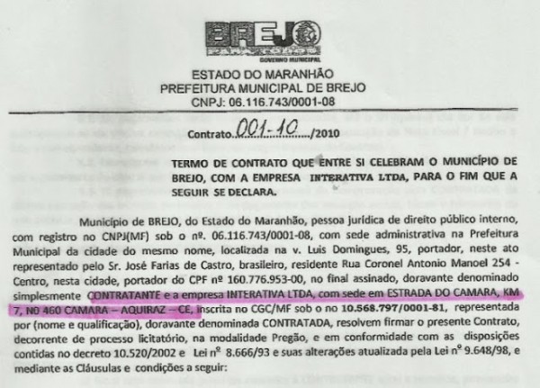 Em Brejo, mesmo com R$ 6 milhões empresa não pagou funcionários