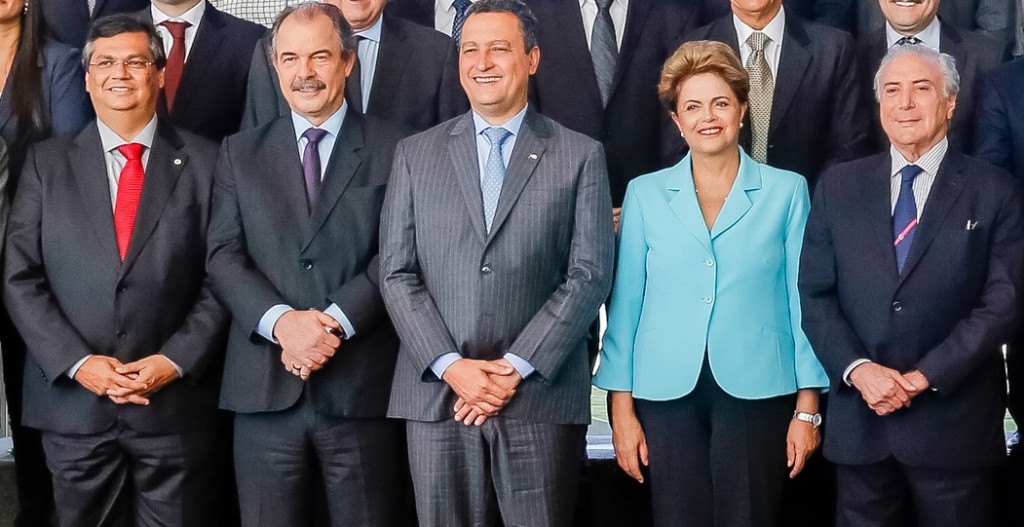 Reunião de governadores com a presidenta.