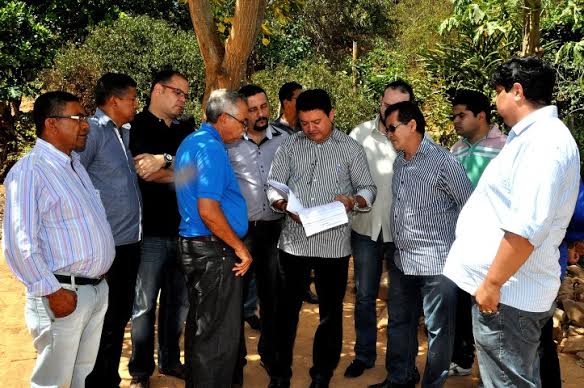 Comissão de Obras e Serviços Públicos em vistoria em Barra do Corda