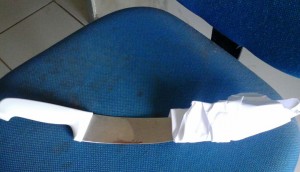 Arma utilizada no crime_foto divulgação