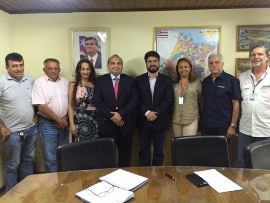 Fábio Braga leva prefeitos à Caema e cobra benefícios para a população‏