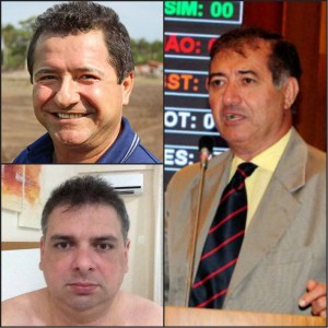 Três dos principais envolvidos no esquema de Anajatuba - Helder Aragão, Fabiano Bezerra e Carlos Braide