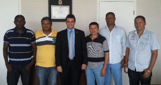 Glalbert reuniu-se com líderes políticos de Central do Maranhão