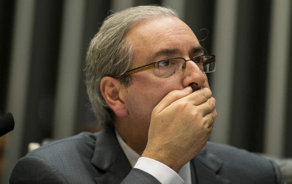 Presidente da Câmara, Eduardo Cunha.