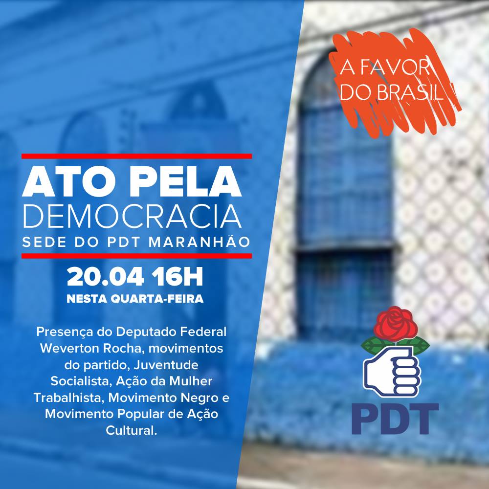 thumbnail_Convite Ato PDT pela Democracia