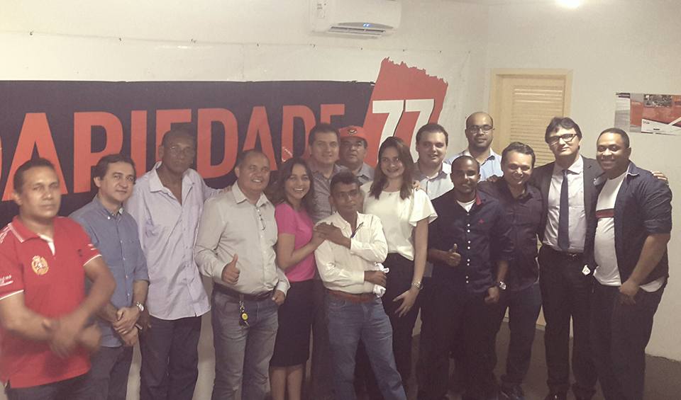 Foto 1 - Diretório do Solidariedade em São Luís com a candidata Eliziane Gama