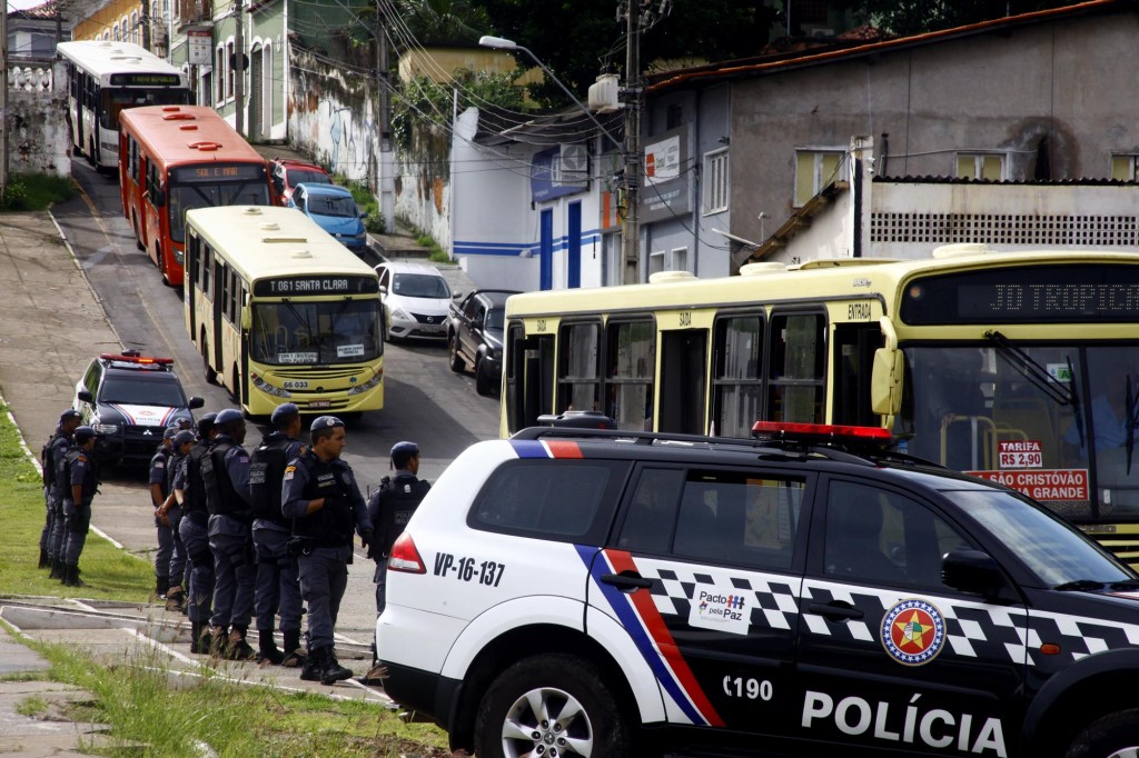 O Batalhão Tiradentes, mais novo grupamento da Polícia Militar do Maranhão (PMMA), iniciou este mês um trabalho especializado no combate aos assaltos a ônibus. Foto: Handson Chagas/Secap