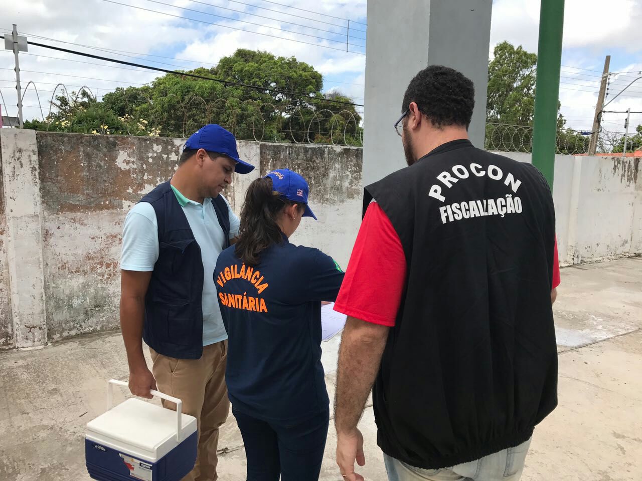 Vigilância Sanitária realiza coletas em localidades de São José de Ribamar e Paço do Lumiar