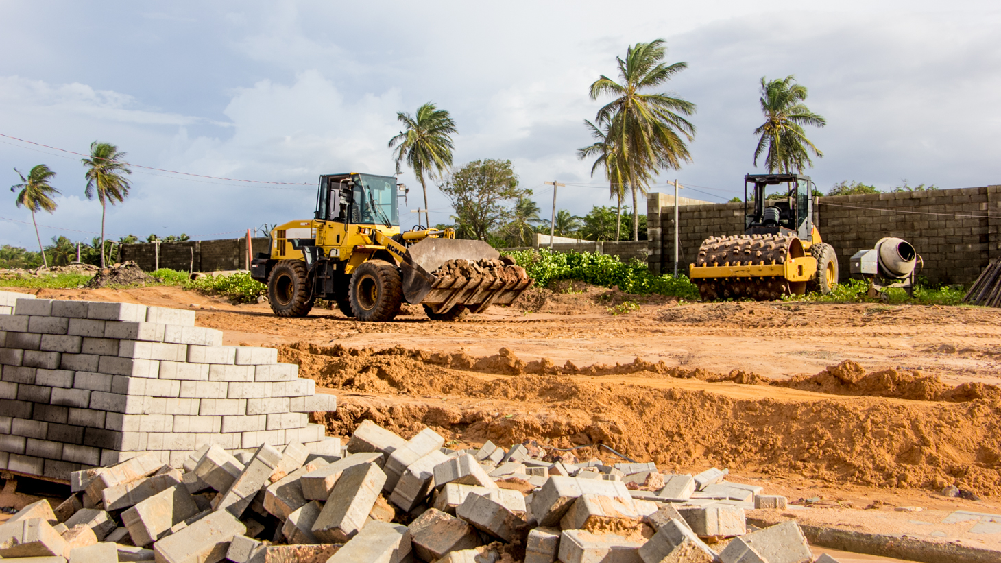 Maquinário apreendido