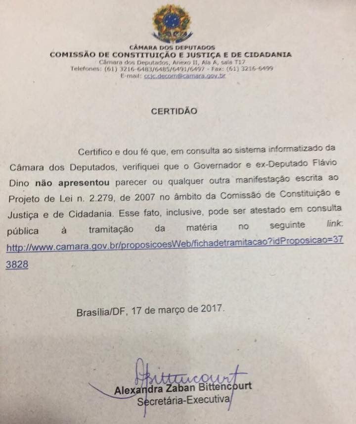 certidao-flavio-dino-projeto-de-lei-interesse-odebrecht-lava-jato-e1492004372595