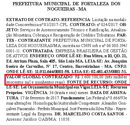 fortaleza dos nogueiras