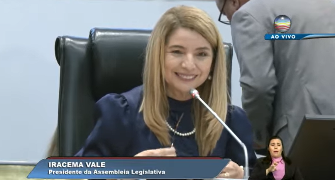 Iracema Vale é eleita presidente da Assembleia Legislativa - Neto Ferreira  – Conteúdo Inteligente